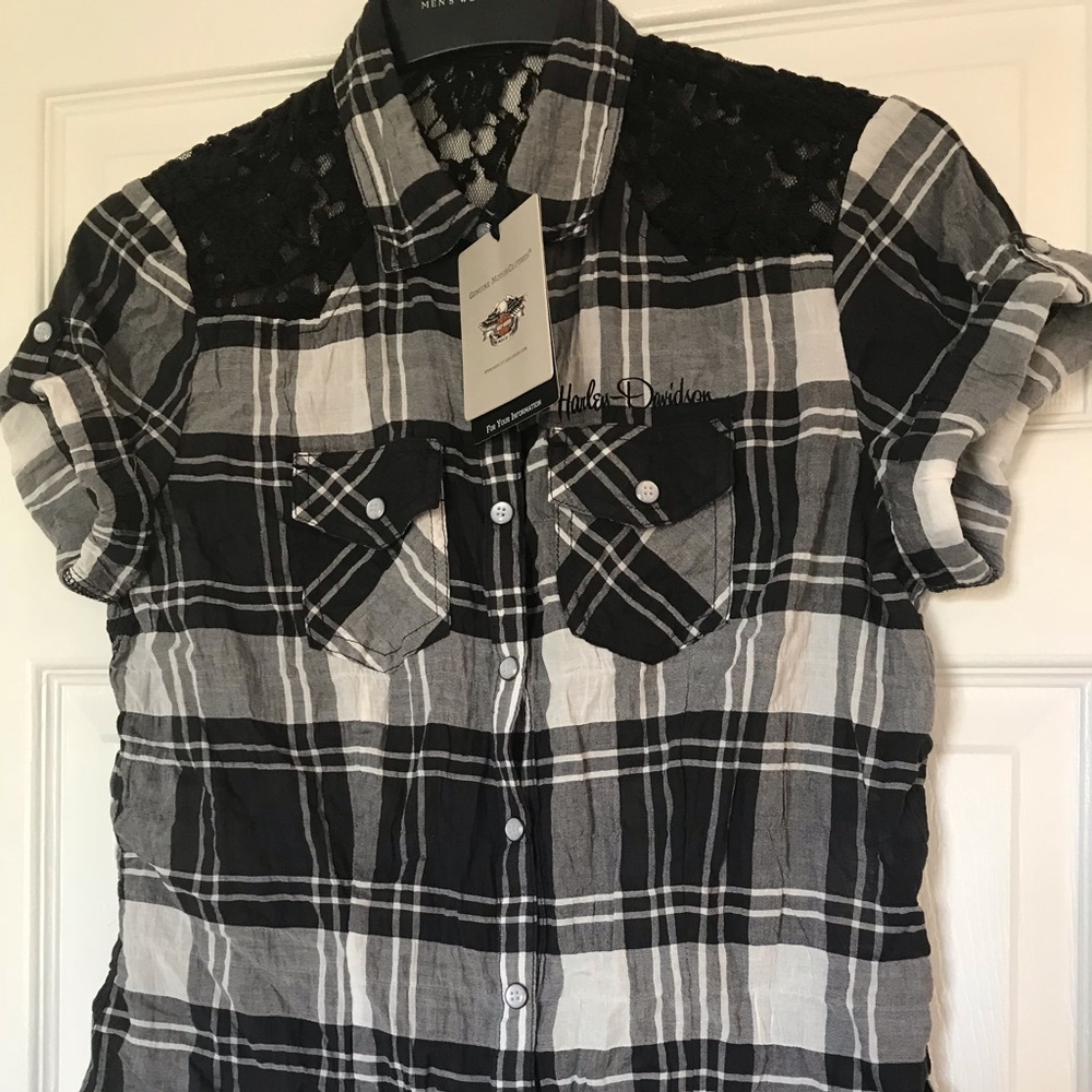 BNWT Harley Davidson button up